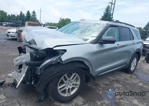2025 Ford Explorer Active из США, поврежденный, VIN 1FMUK8DH4SGA15648
